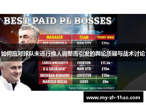 如何应对球队未进行换人调整而引发的舆论质疑与战术讨论 如何应对球队未进行换人调整而引发的舆论质疑与战术讨论