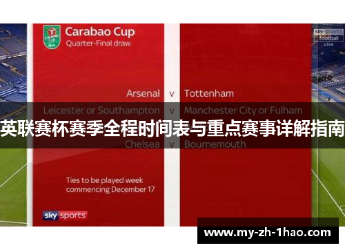 英联赛杯赛季全程时间表与重点赛事详解指南