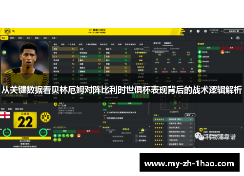 从关键数据看贝林厄姆对阵比利时世俱杯表现背后的战术逻辑解析